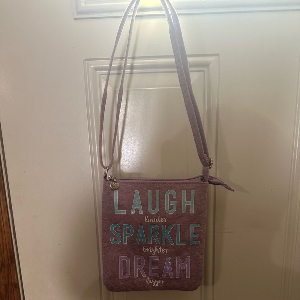 Justice Girls Crossbody Bag Purple